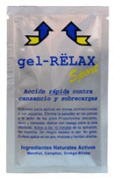 Sobre Gel Relax Azul Relajante Masajes